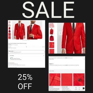 Express Men's Jacket Extra Slim Wool-Blend Stretch Flannel Suit Jacket Size 40R